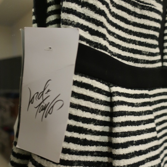 NWT BCBG Textured Peplum "Piper" Dress - Picture 4 of 8